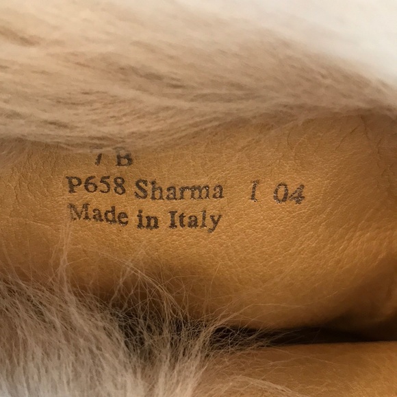 Coach suede boots with shearling trim - Picture 5 of 8